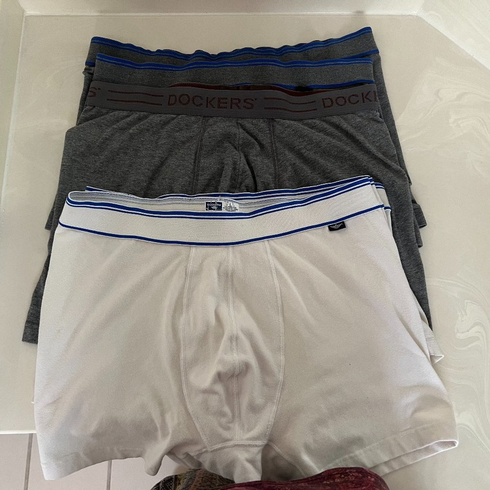 7 pack  Dockers Boxer Briefs Men's underwear